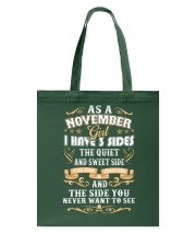 Queens are born in November Tote Bag tile