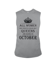 Queen are born in October Sleeveless Tee tile