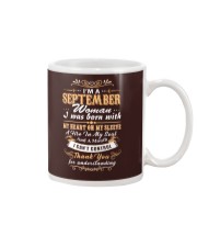 Queens are born in September Mug tile