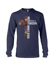 Today Is Thanksgiving Long Sleeve Tee thumbnail