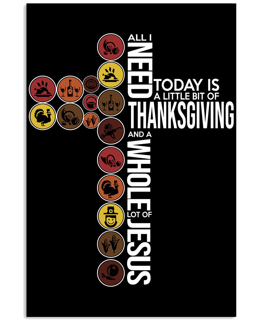 Today Is Thanksgiving 11x17 Poster