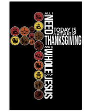 Today Is Thanksgiving 11x17 Poster front