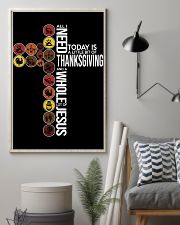 Today Is Thanksgiving 11x17 Poster lifestyle-poster-1