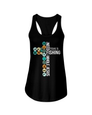 Today Is Fishing Ladies Flowy Tank thumbnail