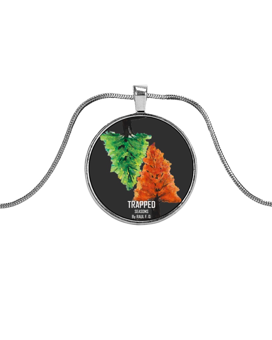 Trapped: Seasons Merch Metallic Circle Necklace