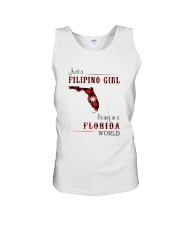 FILIPINO GIRL LIVING IN FLORIDA WORLD Unisex Tank tile
