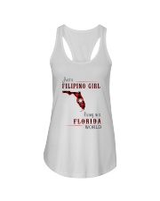 FILIPINO GIRL LIVING IN FLORIDA WORLD Ladies Flowy Tank tile