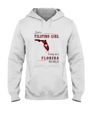 FILIPINO GIRL LIVING IN FLORIDA WORLD Hooded Sweatshirt tile
