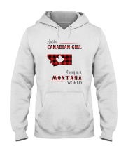 CANADIAN GIRL LIVING IN MONTANA WORLD Hooded Sweatshirt thumbnail