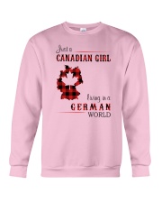 CANADIAN GIRL LIVING IN GERMAN WORLD Crewneck Sweatshirt thumbnail