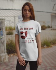 NEW YORK GIRL LIVING IN OHIO WORLD Classic T-Shirt apparel-classic-tshirt-lifestyle-18