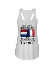 LIVE IN NETHERLANDS BEGAN IN FRANCE Ladies Flowy Tank tile