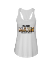 Made In Maine A Really Long Time Ago Ladies Flowy Tank tile