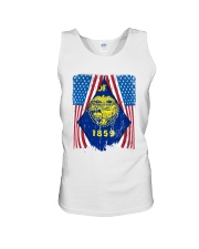 Oregon Flag In America Unisex Tank tile