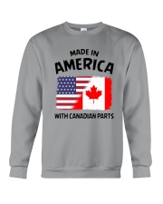 AMERICA WITH CANADIAN PARTS Crewneck Sweatshirt thumbnail