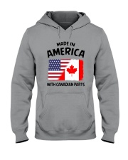 AMERICA WITH CANADIAN PARTS Hooded Sweatshirt thumbnail