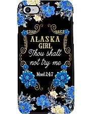 ALASKA GIRL THOU SHALT NOT TRY ME Phone Case i-phone-8-case