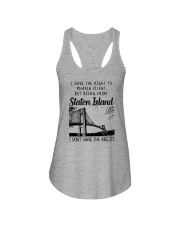 FROM STATEN ISLAND I DON'T HAVE THE ABILITY Ladies Flowy Tank thumbnail