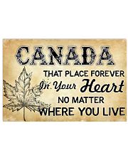 CANADA THAT PLACE FOREVER IN YOUR HEART 17x11 Poster front
