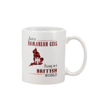 ROMANIAN GIRL LIVING IN BRITISH WORLD Mug thumbnail