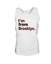 I'm From Brooklyn Pattern Unisex Tank tile