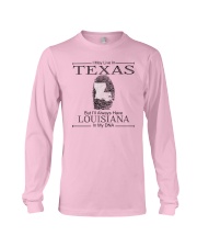 TEXAS BUT LOUISIANA IN MY DNA Long Sleeve Tee thumbnail