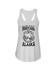 LIVE IN PENNSYLVANIA HEART AND SOUL IN ALASKA Ladies Flowy Tank tile