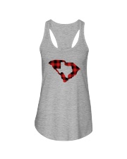 TEXAS IN SOUTH CAROLINA WORLD Ladies Flowy Tank tile