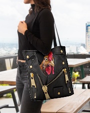 Chicken Zipper Jacket All-over Tote aos-all-over-tote-lifestyle-front-04