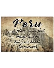 PERU A PLACE YOUR HEART REMAINS 24x16 Poster front