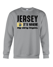 JERSEY IT'S WHERE MY STORY BEGINS Crewneck Sweatshirt thumbnail