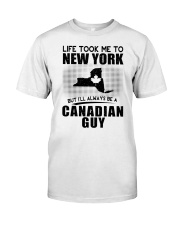 CANADIAN GUY LIFE TOOK TO NEW YORK Classic T-Shirt tile