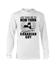 CANADIAN GUY LIFE TOOK TO NEW YORK Long Sleeve Tee thumbnail
