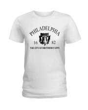 Philadelphia Nickname Symbols Ladies T-Shirt tile