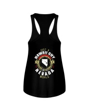 HAWAII GUY IN NEVADA WORLD Ladies Flowy Tank thumbnail