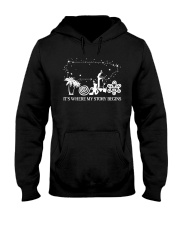 Puerto Rico It's Where My Story Begins Hooded Sweatshirt front