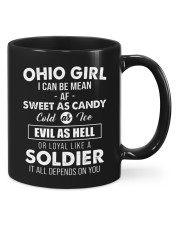 Ohio Girl Like A Soldier Mugs tile