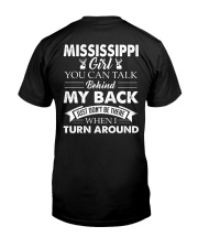 Mississippi Girl You Can Talk Behind Classic T-Shirt tile