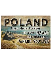 POLAND THAT PLACE FOREVER IN YOUR HEART 24x16 Poster front