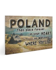 POLAND THAT PLACE FOREVER IN YOUR HEART Gallery Wrapped Canvas Prints tile