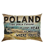 POLAND THAT PLACE FOREVER IN YOUR HEART Rectangular Pillowcase tile
