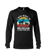 Michigan A Long Time AGo Long Sleeve Tee tile