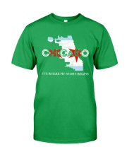Chicago It's Where My Story Begins Classic T-Shirt tile