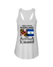 LIVE IN MARYLAND BEGAN IN EL SALVADOR Ladies Flowy Tank thumbnail