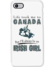 IRISH GIRL LIFE TOOK TO CANADA Phone Case tile