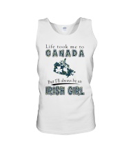 IRISH GIRL LIFE TOOK TO CANADA Unisex Tank tile