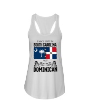 LIVE IN SC BEGAN IN DOMINICAN ROOT WOMEN Ladies Flowy Tank thumbnail