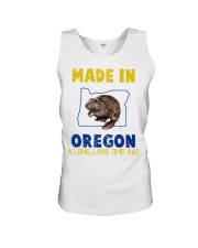 Made In Oregon A Long A Long Time Ago Unisex Tank tile