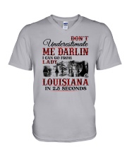 I CAN GO FROM LADY TO LOUISIANA V-Neck T-Shirt thumbnail