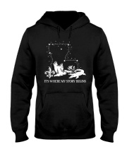 Louisiana It's Where My Story Begins Hooded Sweatshirt front